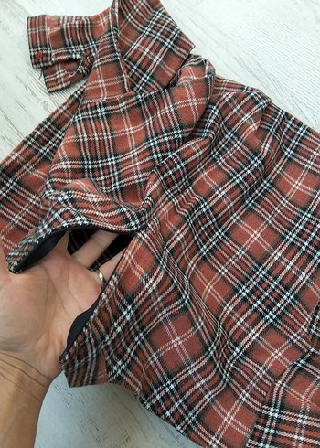 xs Beden çeşitli Renk taba kahve mini elbise