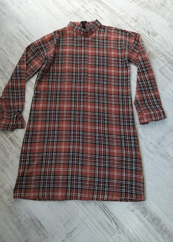 taba kahve mini elbise