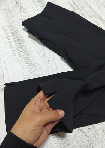 Diğer Kadın Siyah Kumaş Pantolon, Regular fit