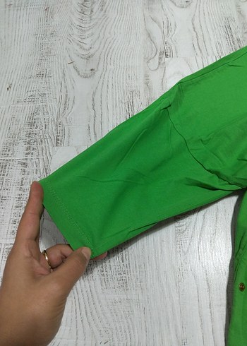 universal Beden yeşil Renk Yeşil Kısa Kollu Kadın tşört