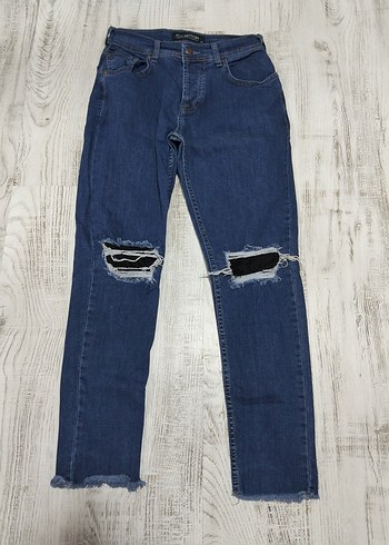 33 Beden Kadın Lacivert Kot Pantolon - Regular Fit