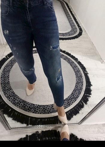LC Waikiki Kadın Mavi Kot Pantolon