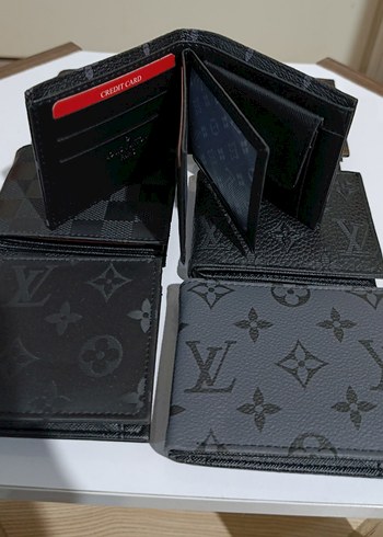 Modern Klasik Siyah Desenli Erkek Cüzdanları - Görsel 2