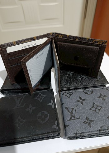 Modern Klasik Siyah Desenli Erkek Cüzdanları - Görsel 3