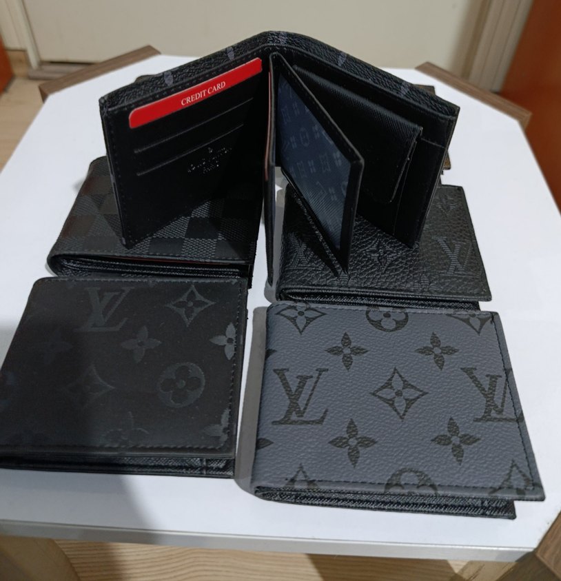 Modern Klasik Siyah Desenli Erkek Cüzdanları - Görsel 2