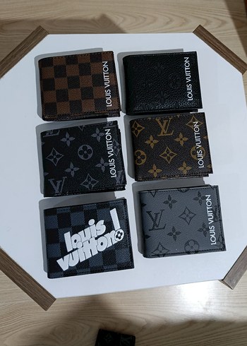 Parisli Sokak Stili Siyah Desenli Erkek Cüzdan - Görsel 3