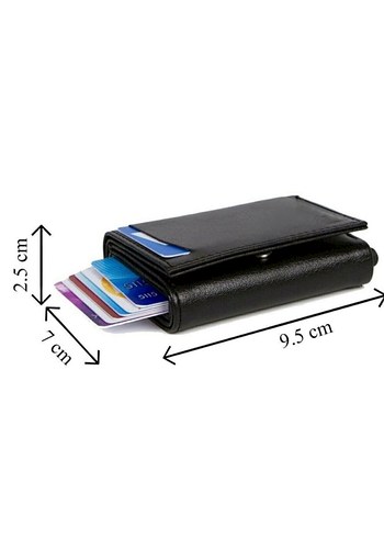 Lacoste Siyah Erkek Cüzdan - Görsel 3