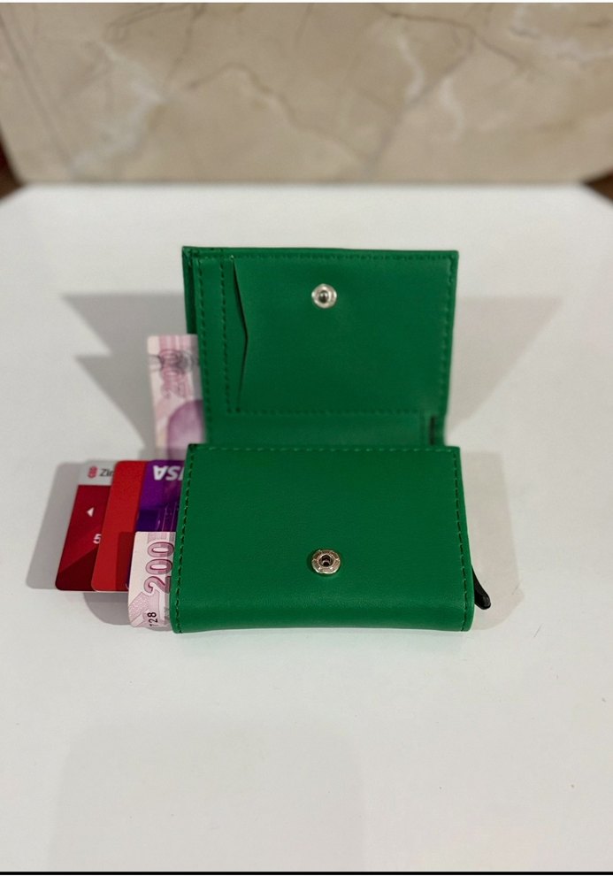 Lacoste Yeşil Minimalist Erkek Cüzdanı - Görsel 2