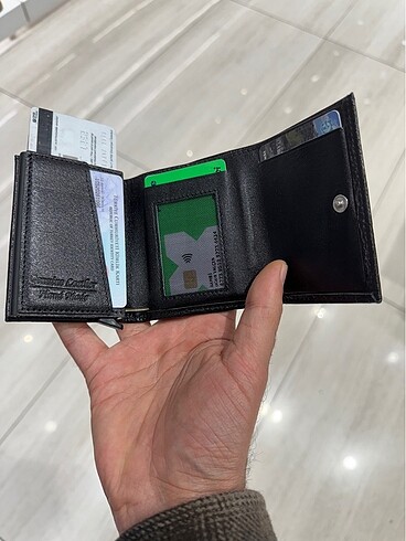 Full gerçek deri cüzdan - Görsel 11