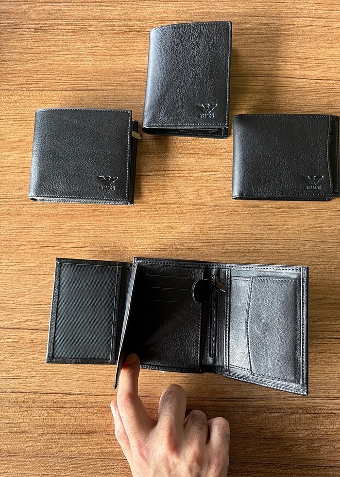 Full gerçek deri lüks cüzdan - Görsel 3