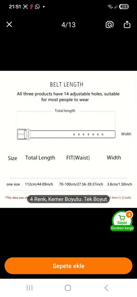 Siyah Deri Gotik Tokalı Kadın Kemer Yurtdışı - Görsel 3