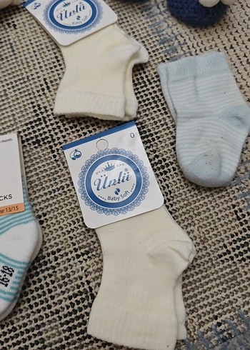 Beyaz ve Gri Erkek Çorap Seti - Görsel 3