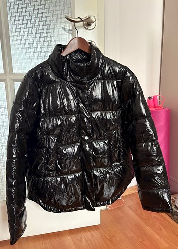 Polo garage siyah şişme mont