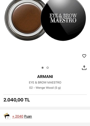Armani Eye&Brow Maestro ve clarins far - Görsel 5