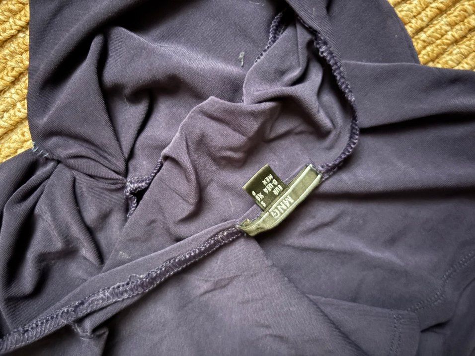 Mango likralı lacivert büstiyer - Görsel 3