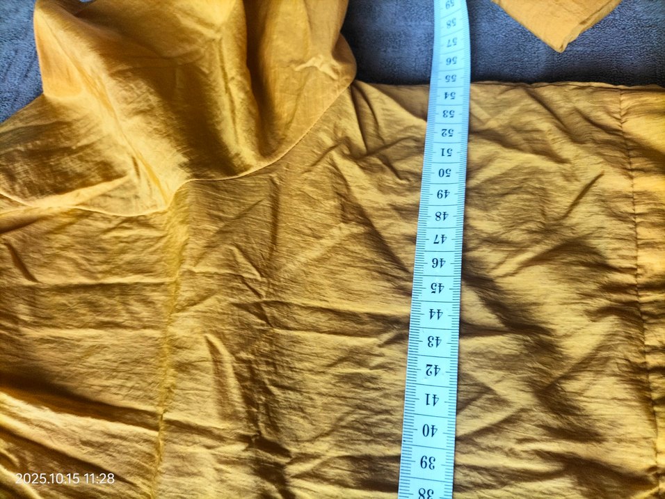 Sarı Kadın Midi yağmurluk Ceket - Görsel 4