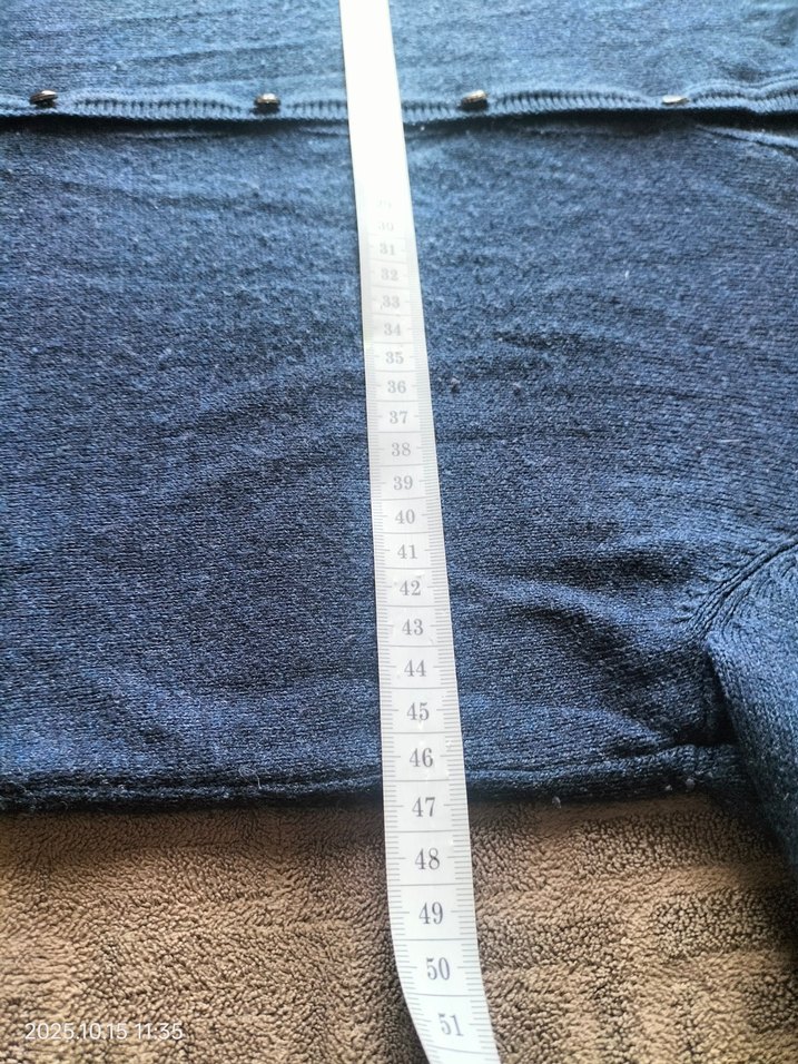 Düğmeli Uzun Kollu Hırka - Görsel 5