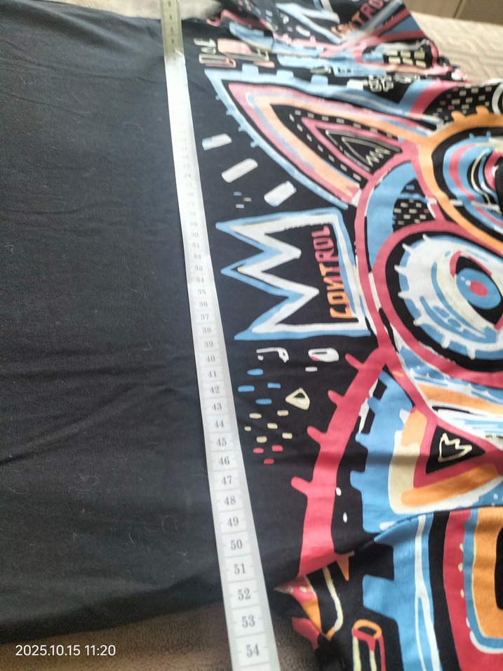 Renkli Baskılı Erkek Tişört Kısa Kollu - Görsel 3