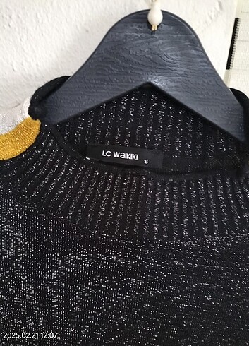 Şık simli bluz - Görsel 2