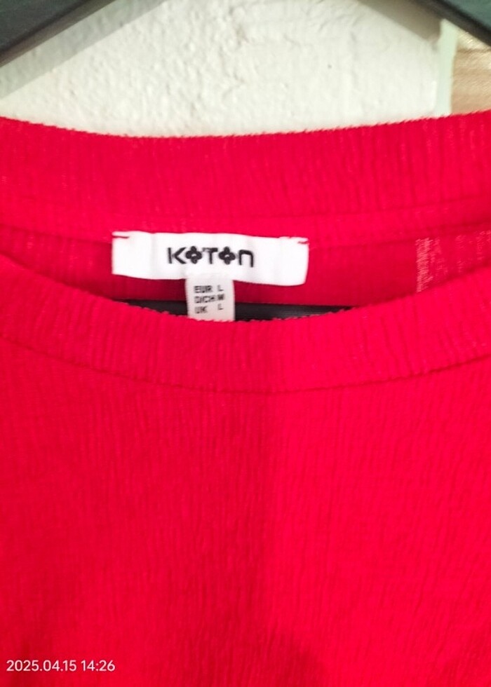 Kırmızı bluz  - Görsel 3