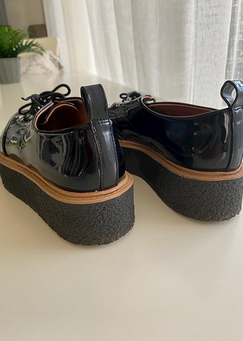 Zara Trafaluc Creeper Platform Oxford - Görsel 5