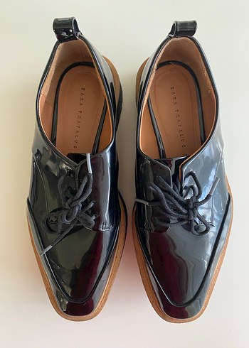 Zara Trafaluc Creeper Platform Oxford - Görsel 3