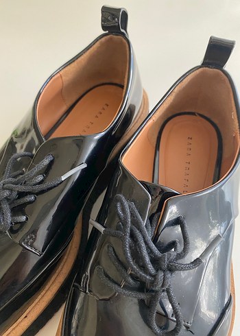 Zara Trafaluc Creeper Platform Oxford - Görsel 7