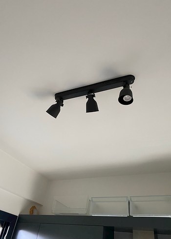 IKEA HEKTAR 3lü Ray Spot Lamba - Görsel 4