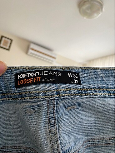 32 Beden mavi Renk Koton erkek jean