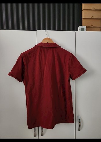 Bordo Erker Polo Tişört - Görsel 2