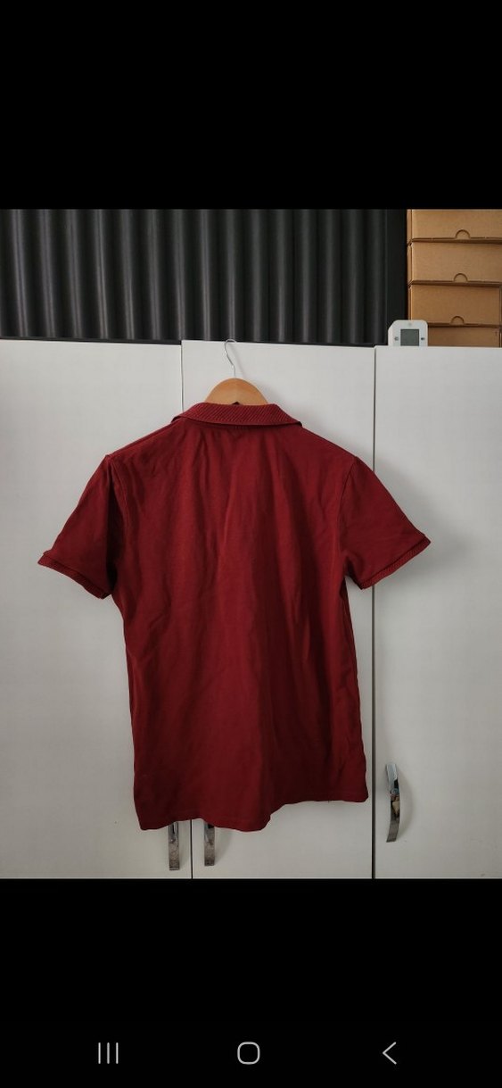 Bordo Erker Polo Tişört - Görsel 2