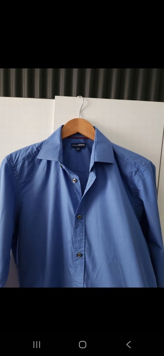 Mavi Erkek Gömlek - Görsel 2