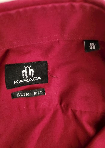 Karaca bordo gömlek - Görsel 3