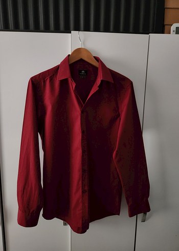 Karaca bordo gömlek - Görsel 2