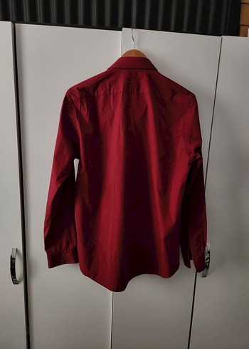 Karaca bordo gömlek - Görsel 4