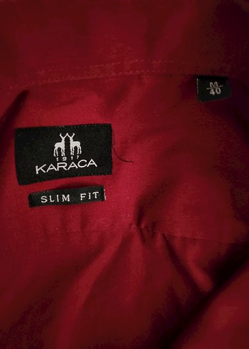 Karaca bordo gömlek - Görsel 5