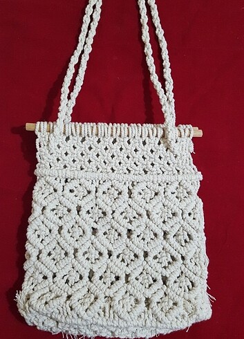 American Vintage Zara model Makrome çanta