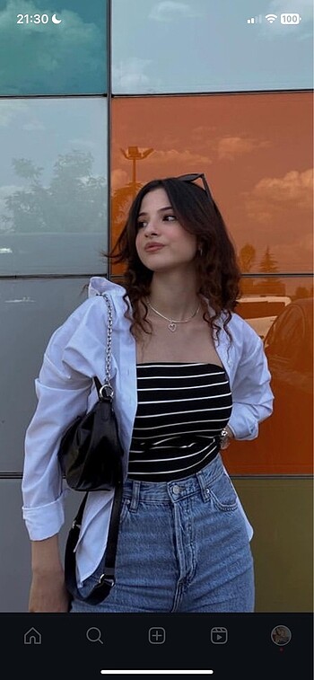 mango straplez bluz
