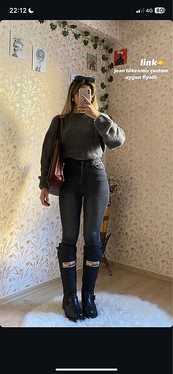 skinny jean antrasit