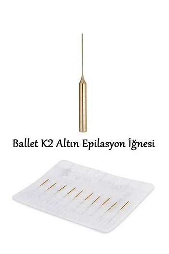 Ballet İğneli epilasyon iğnesi k2