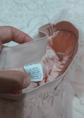 LC Waikiki Dantel Detaylı Pembe Kız Çocuk etek