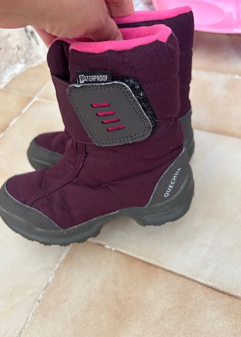 Kız Çocuk Mor Cırtcırtlı Bot - Görsel 3