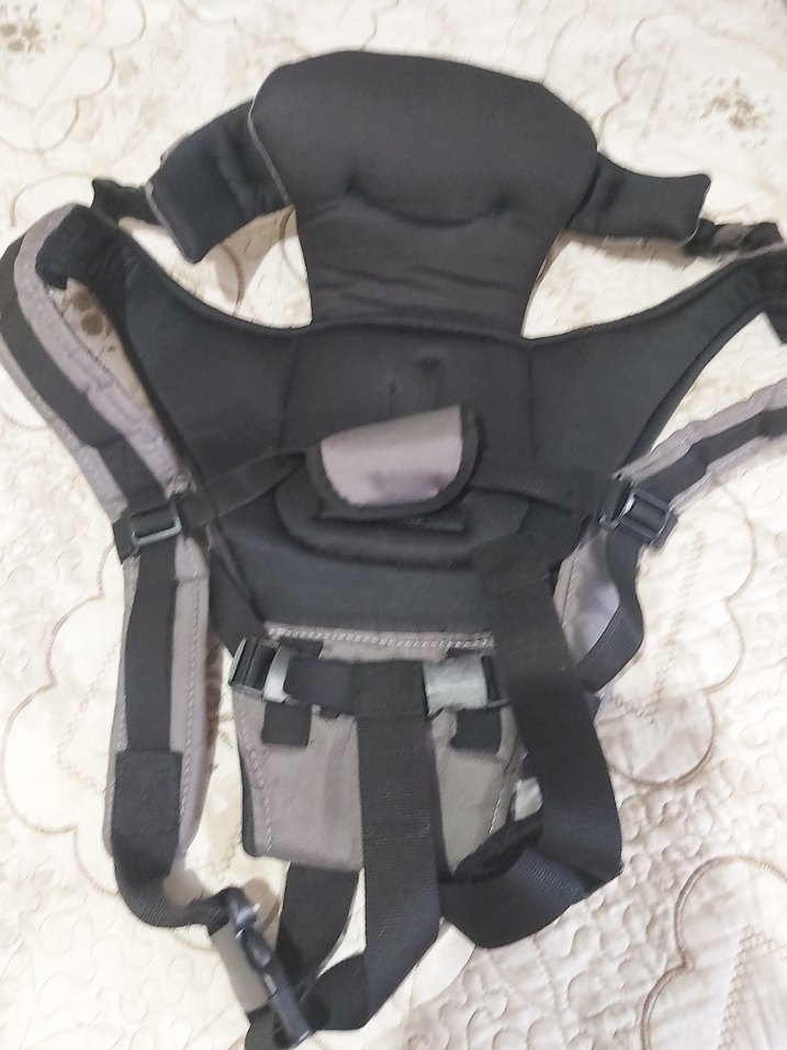 Gri Bebek Taşıyıcı Kanguru - Görsel 3