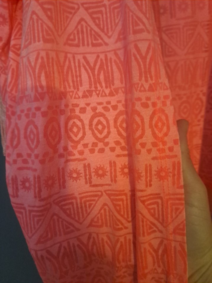 Püsküllü ve Salaş Pembe Bohem Pareo - Görsel 3