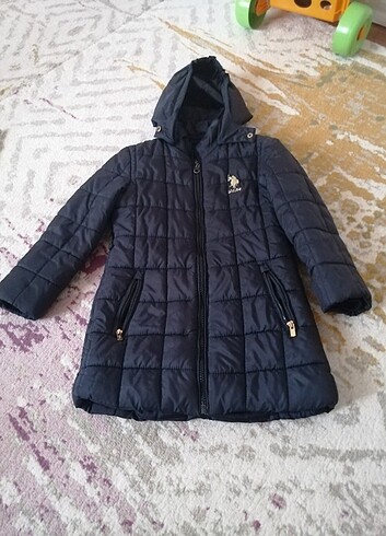U.s polo kız çocuk mont 