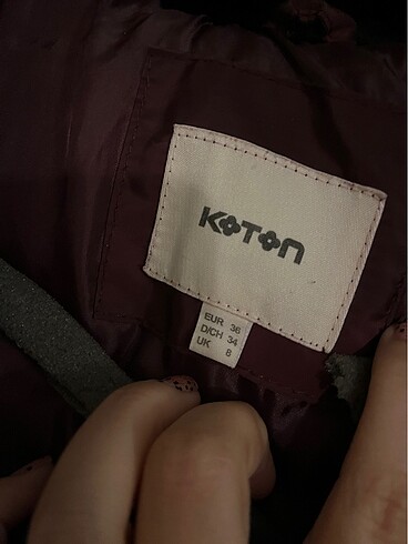 36 Beden Koton Mürdüm mont