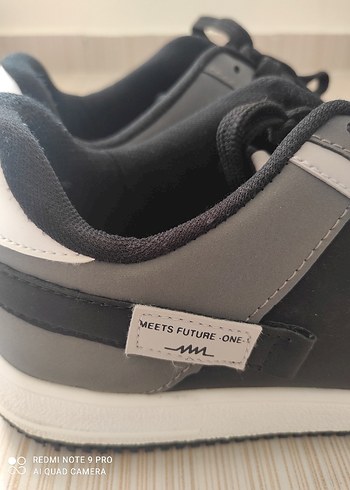 Diğer Gri erkek Spor Ayakkabı Velcro Detaylı