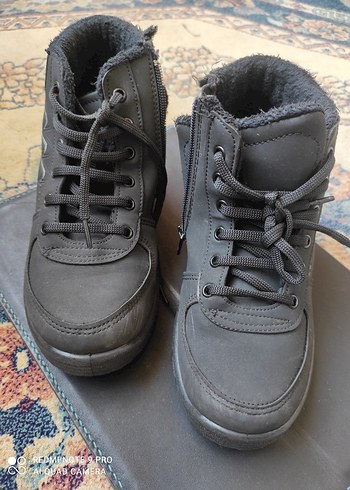 Erkek Siyah Street Style Bot 34 numara - Görsel 3