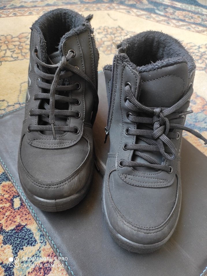 Erkek Siyah Street Style Bot 34 numara - Görsel 3