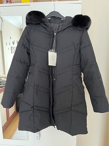 Stradivarius Siyah şişme mont
